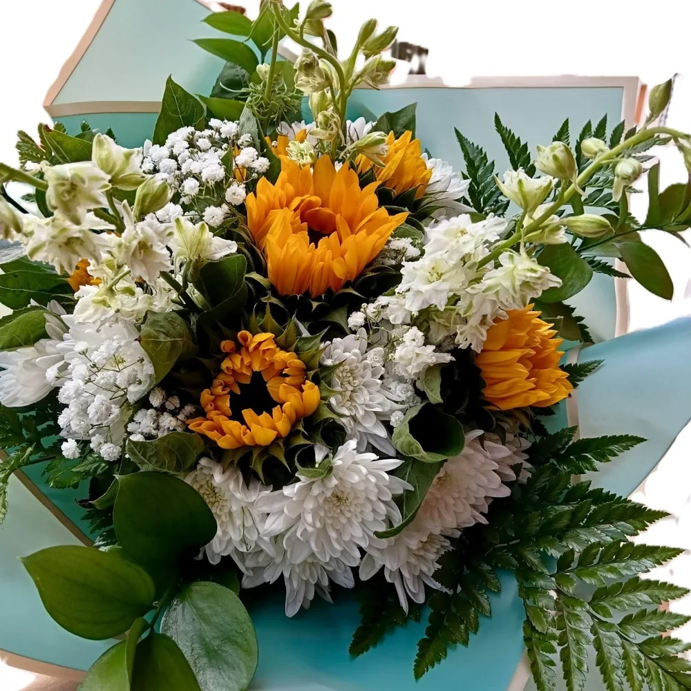 Ramo de flores variadas, flor variada